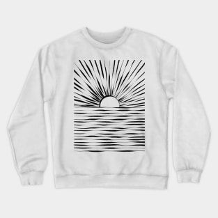 Minimal Sunrise / Sunset Crewneck Sweatshirt